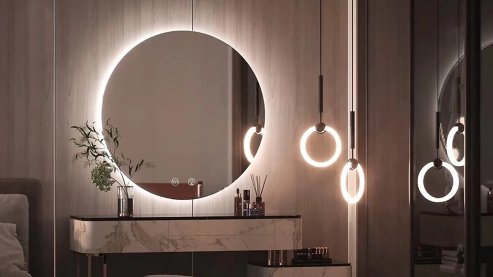 Bathroom LED Mirror REA HZJ 70cm