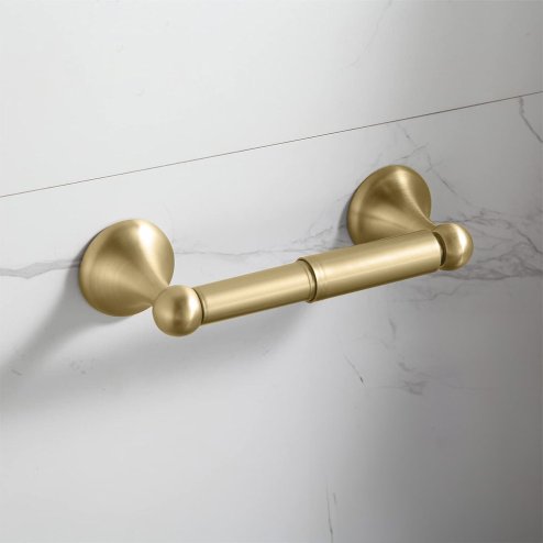 Toilet paper holder 332869 Brush Gold
