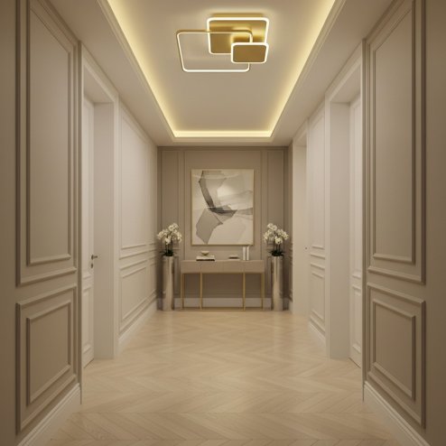 CEILING LAMP TOOLIGHT APP1713-C GOLD LED