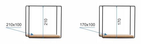 SHELF TUTUMI SF-Z2 2SZT BLACK