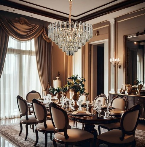 CEILING LAMP CHANDELIER TOOLIGHT G057-CP 50cm GOLD