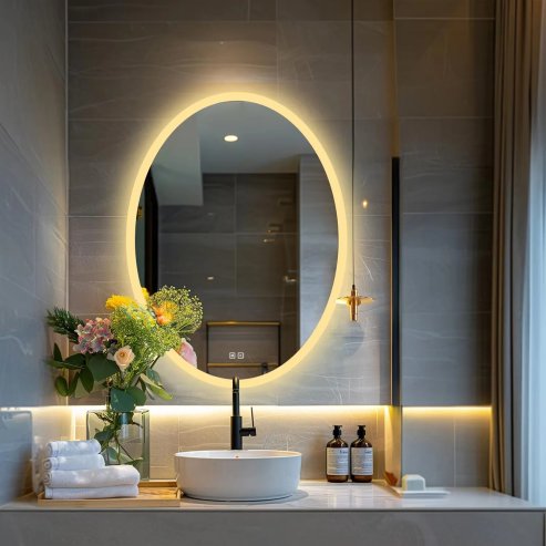 MIRROR TUTUMI LED WWA 60X80CM CHROME