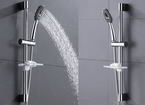 Handheld shower head holder 01 Black