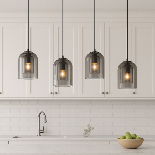 HANGING CEILING LAMP TOOLIGHT APP1705-1CP GREY