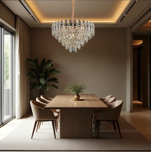 CEILING LAMP CHANDELIER TOOLIGHT G057-CP 50cm GOLD