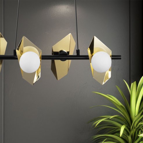 Lamp APP1412-CP BLACK GOLD