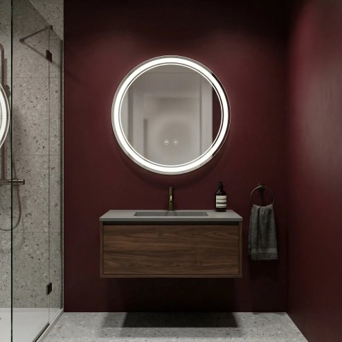Mirror Rea Soft 60 Led Transparent