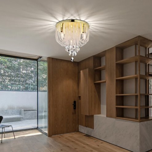 CEILING LAMP TOOLIGHT APP1625-3C CHROME GOLD