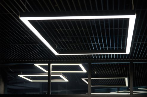 Ceiling LED Lamp Chandelier TOOLIGHT APP1284-C Black