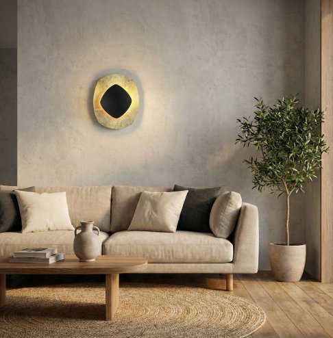 Wall LED Light Toolight APP1270 Gold / Black