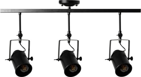 Pendant Lamp TOOLIGHT APP487-3C SPOT 3 Black 3-light points E27 10,5x70x38cm