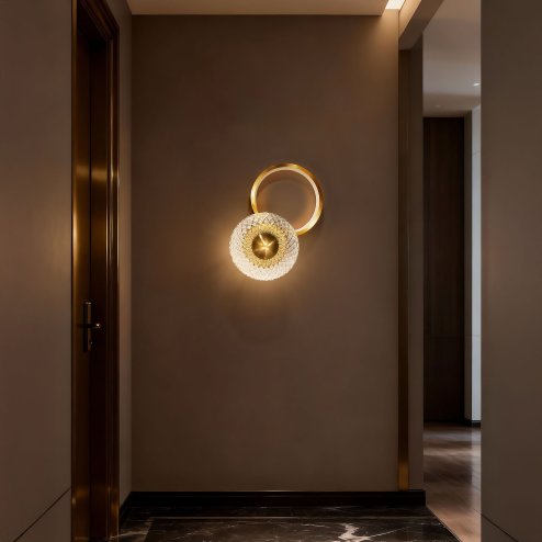 WALL LIGHT TOOLIGHT LHJ071-W BRUSH GOLD