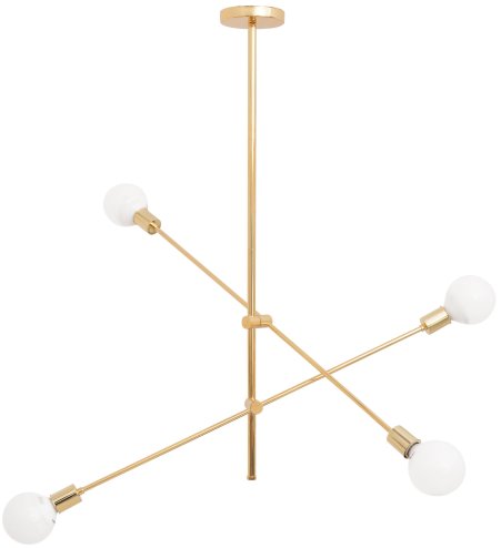 LAMP APP479-4C GOLD 81,5x12x85cm