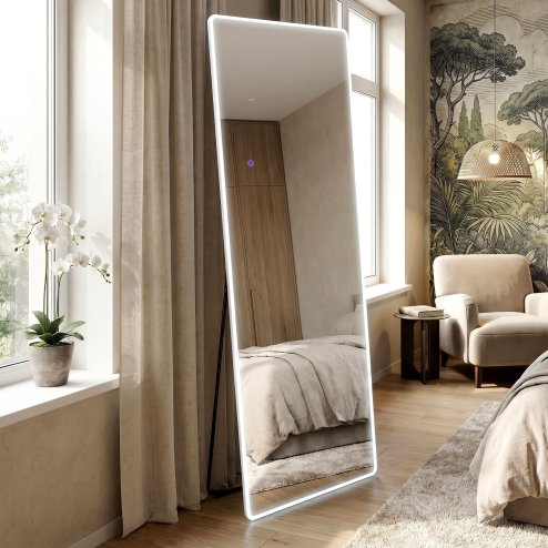 Mirror Rea Classico White