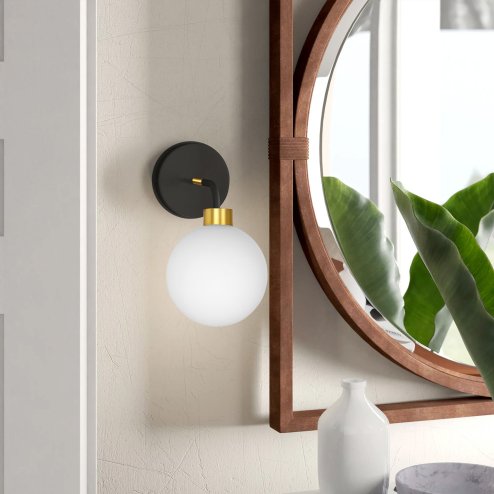 Wall lamp APP1301-1W Black Gold