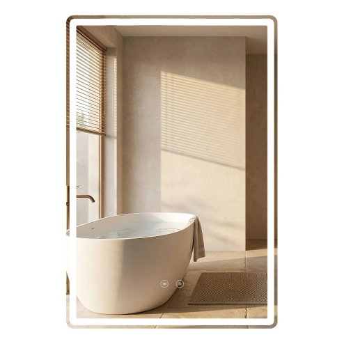 Mirror Rea Marlo 80X60 Led Transparent