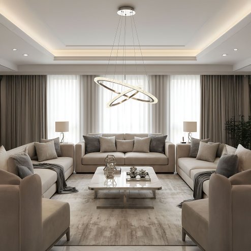 PENDANT CEILING LAMP TOOLIGHT LHJ045-CP2 BRUSH NICKEL