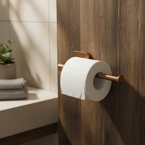 TOILET PAPER HOLDER REA 5909 NICO BRUSH COPPER