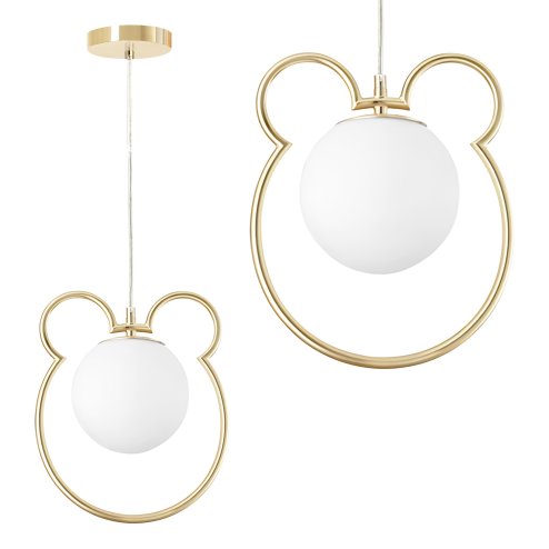 CEILING LAMP CHANDELIER TOOLIGHT G105-1W GOLD WHITE