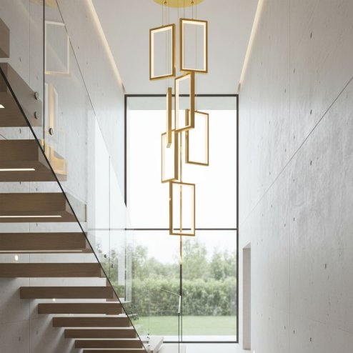 PENDANT CEILING LAMP TOOLIGHT LHJ090-7CP GOLD
