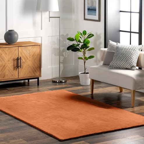 CARPET RABBIT BRICK-RED 1.60*2.30