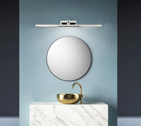 Bathroom Wall LED Light TOOLIGHT APP365-1W Chrome 7W 55cm