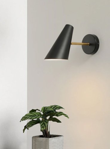 Wall Light Toolight APP1141-1W E27 black