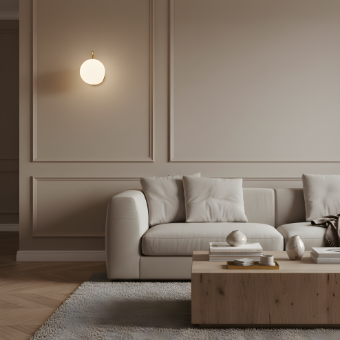 WALL LAMP TOOLIGHT G100-1W GOLD WHITE