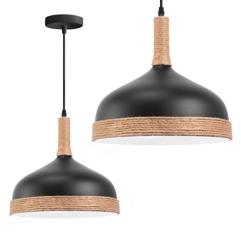 CEILING LAMP CHANDELIER TOOLIGHT APP1421-1CP BLACK