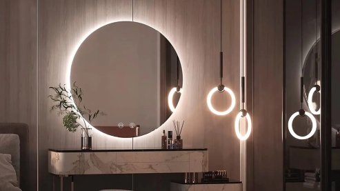 Bathroom LED Mirror REA HZJ 90cm