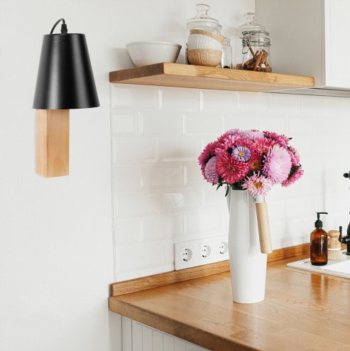 Wall lamp LOFT APP1279-1W BLACK