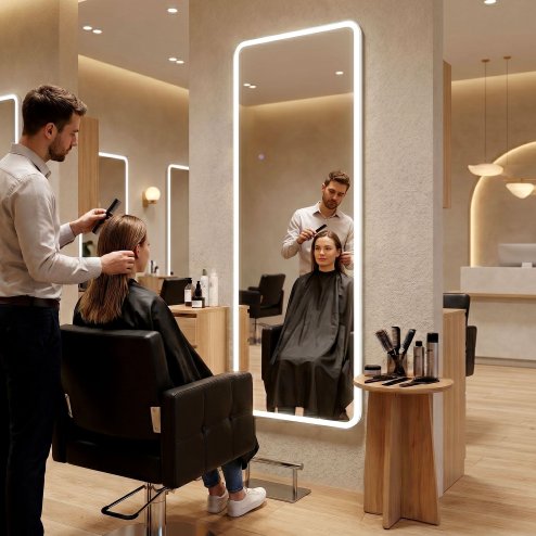 Mirror Rea Classico White
