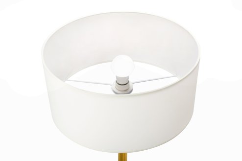 Floor Lamp Living Room Toolight APP966-3F Gold Round 1-light point E27 50x35x155cm