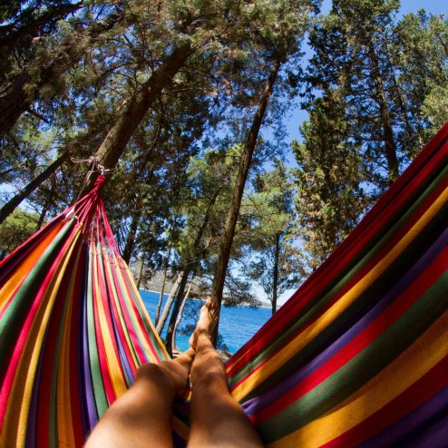 Hammock 400257 Red 260x90x1cm