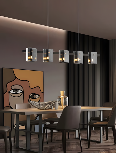 CEILING LAMP CHANDELIER TOOLIGHT APP1706-5CP GREY