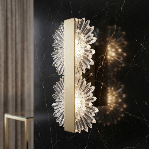 WALL LAMP REA G147-2W GOLD GOLD