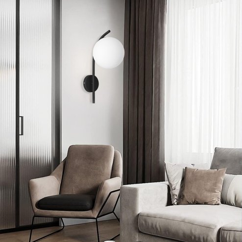 WALL LAMP TOOLIGHT G103-1W BLACK WHITE