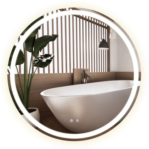 Bathroom LED Mirror REA BAS 60cm