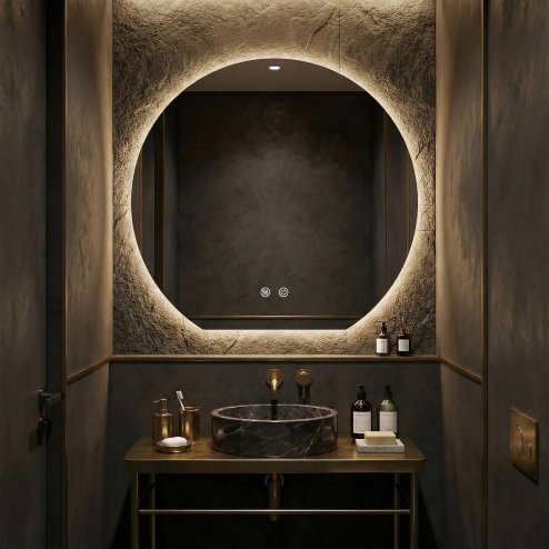 MIRROR REA FABIO 80 LED