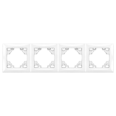Toolight Quadruple Socket Frame Oste Jnh016-4f White Image