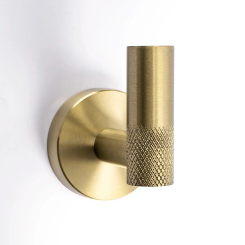 BATHROOM HOOK SET REA GRID BRUSH GOLD 4 PIECES