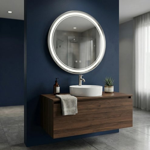 Mirror Rea Soft 60 Led Transparent