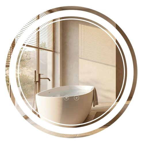 Mirror Rea Soft 90 Led Transparent