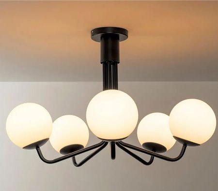 LAMP APP1578-5CP BLACK MAT