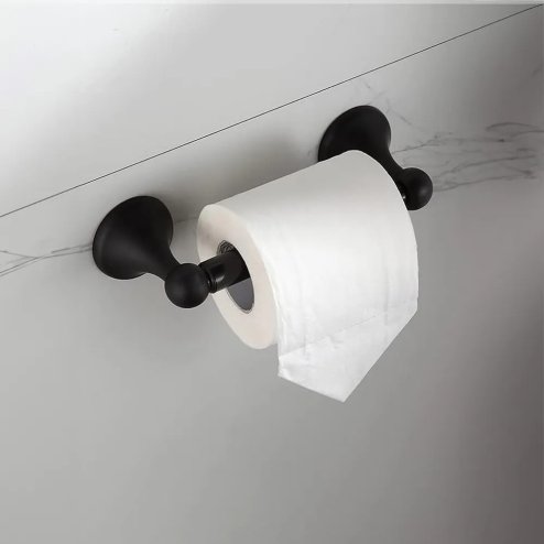Toilet paper holder 332869A BLACK