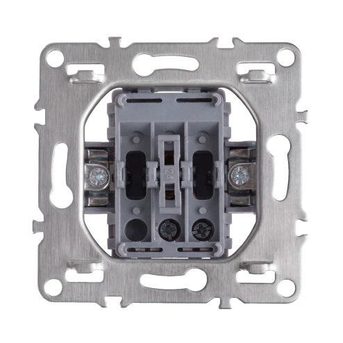 Toolight Single Switch With Frame Oste Jnh006-w Black