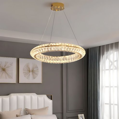 LED HANGING CEILING LAMP TOOLIGHT APP1768-CP GOLD 60CM