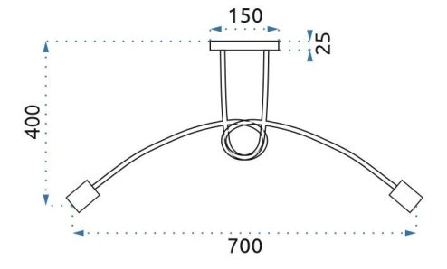 Lamp Paradise 5 Black 392252