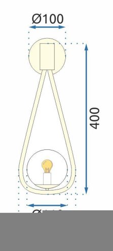 Wall Light Toolight APP603-1W G9 gold