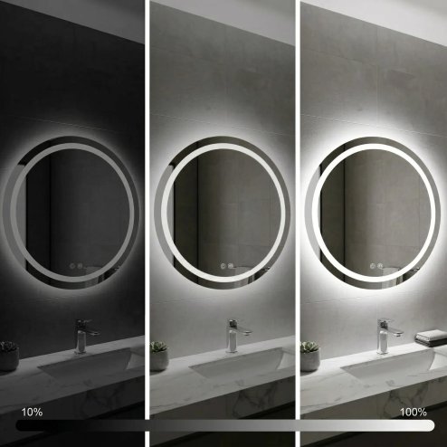 Mirror Rea Soft 50 Led Transparent